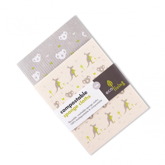 Compostable Cleaning Cloths - Wildlife